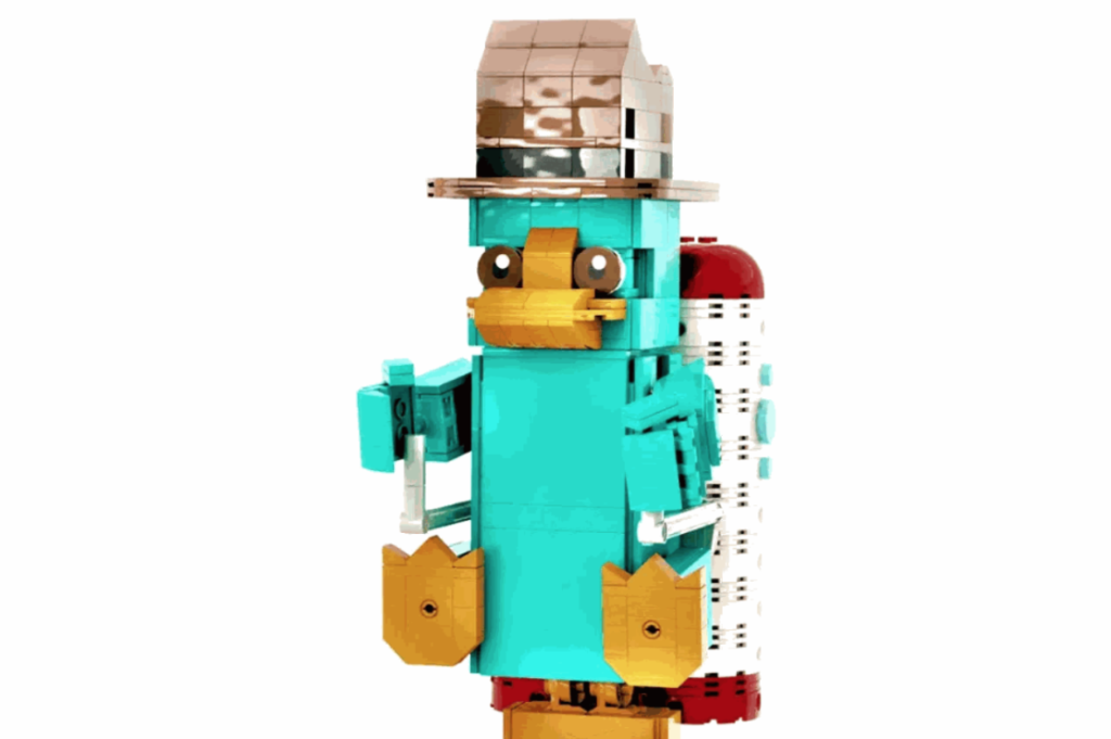 LEGO Ideas Disneys Phineas and Ferb Perry the Platypus Agent P 3 1024x681