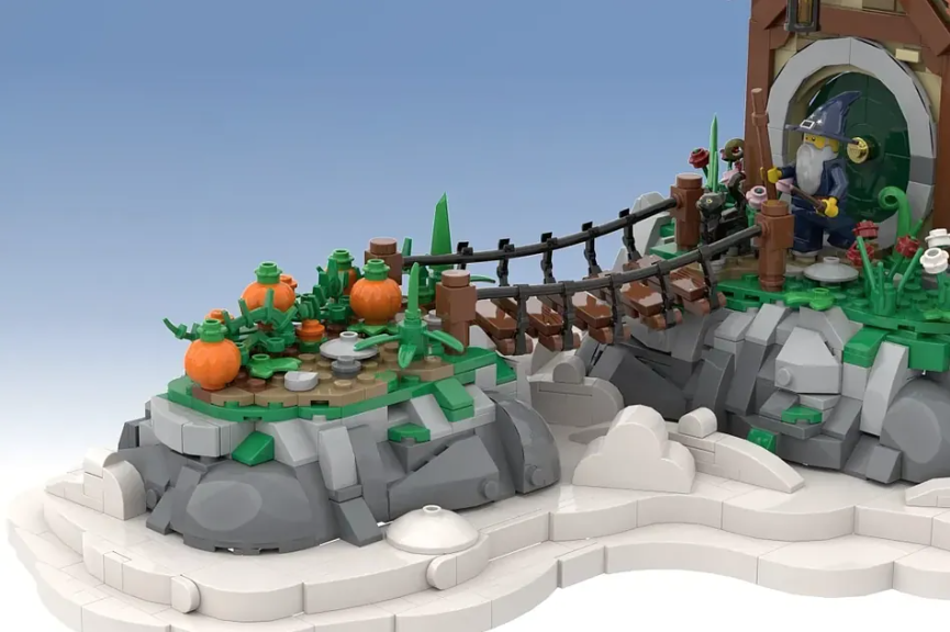LEGO Ideas Wizards Hut 3