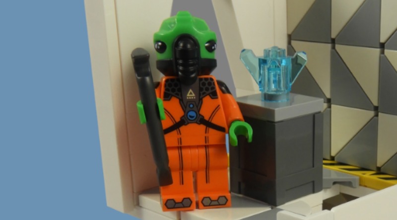 LEGO Collectible Minifigures Series 21 vignettes – Alien
