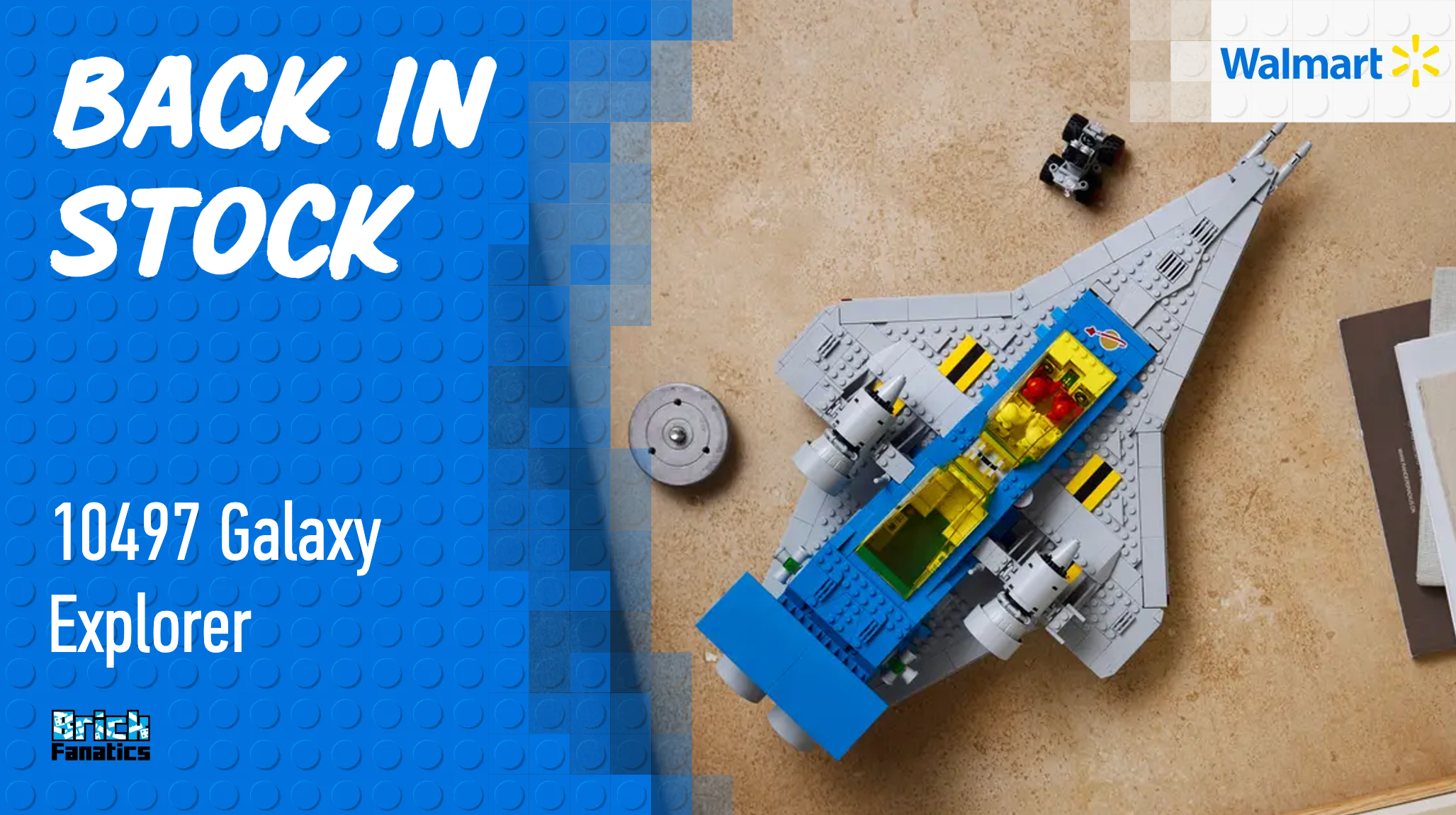 Back in stock: Retired LEGO Icons Galaxy Explorer returns