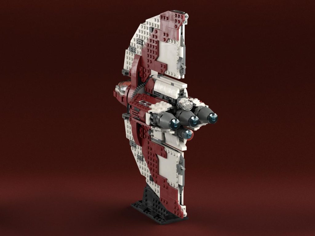 RON MCPHATTY T 6 Jedi Shuttle stand mod 2 1024x768