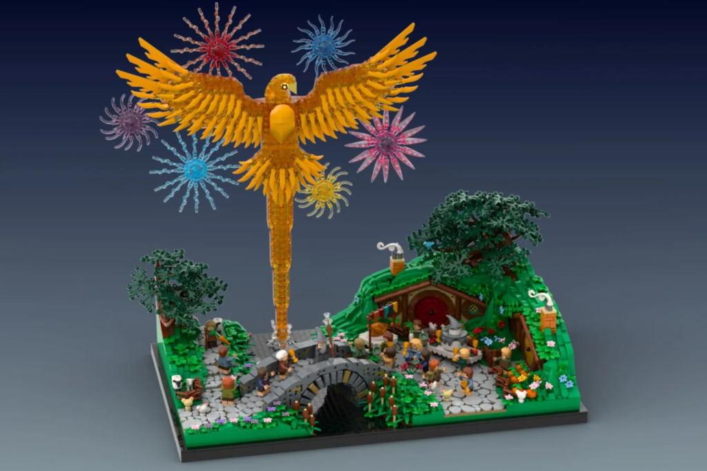 The Grey Wizards Grand Birthday Display by JinyuDesign 1024x683