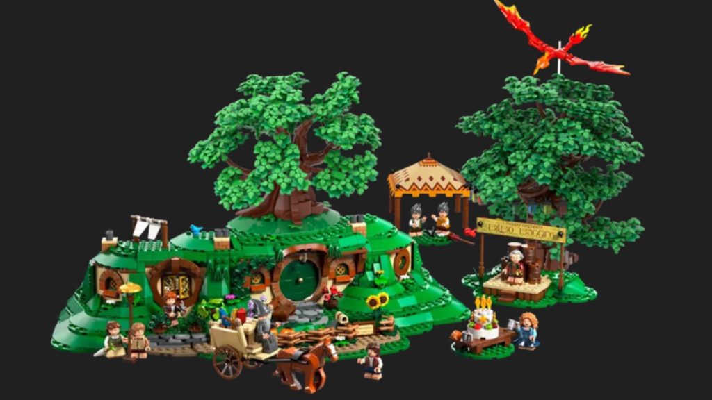 REBRICKABLE LEGO 10354 The Lord of the Rings The Shire tree upgrade featured 1024x576