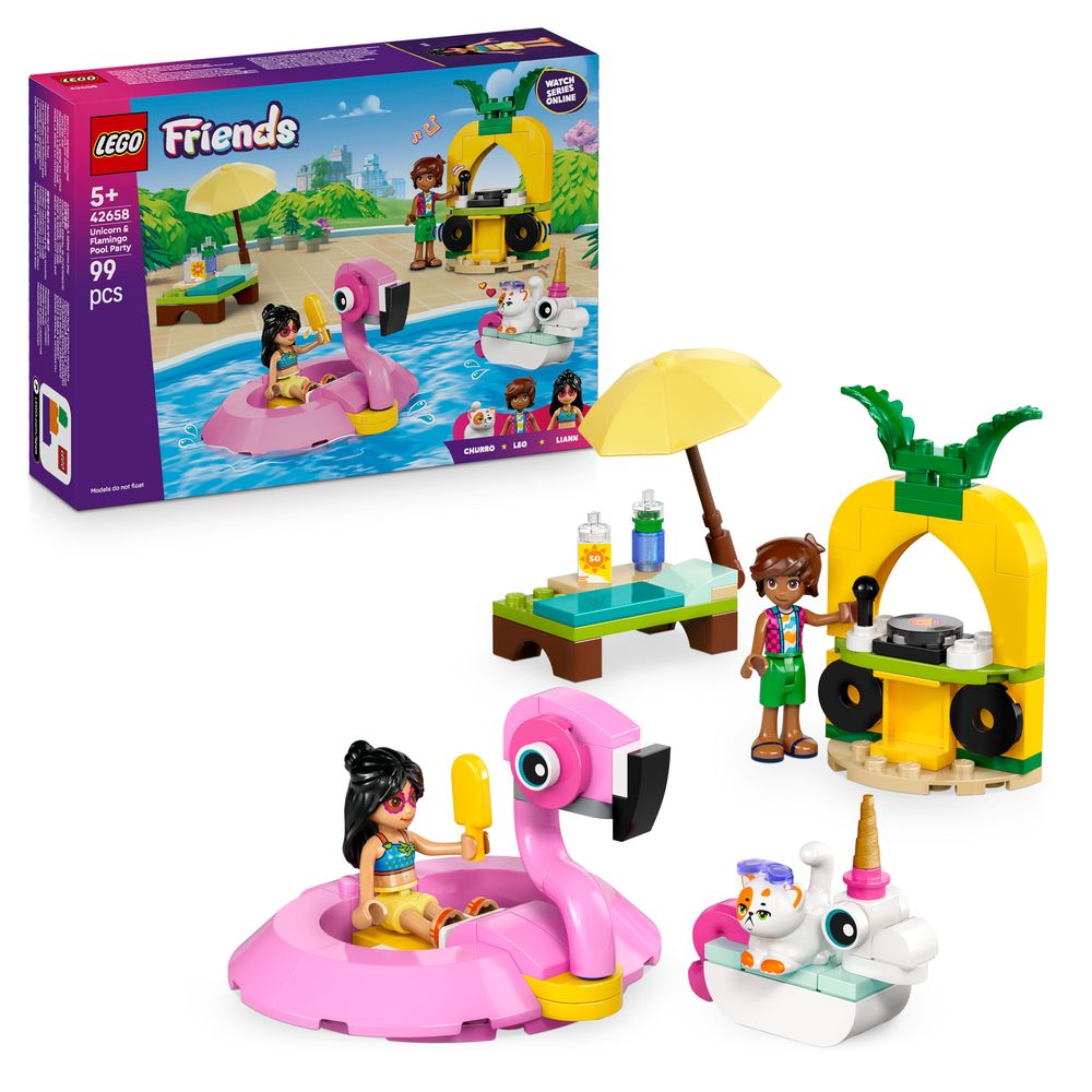 LEGO Friends 42658 Unicorn Pool Party 9