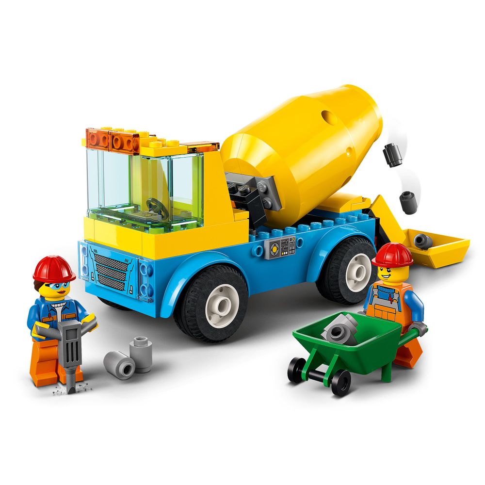 LEGO CITY 60325 Concrete Mixer 9