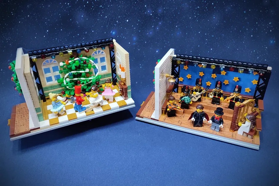 LEGO Ideas Christmas Theater 3