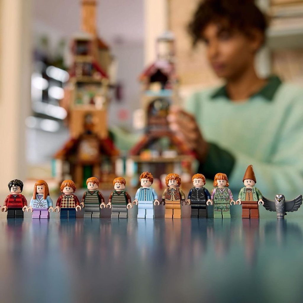 Lucky Bricks LEGO Harry Potter 76437 The Burrow Collectors Edition 13 1024x1024