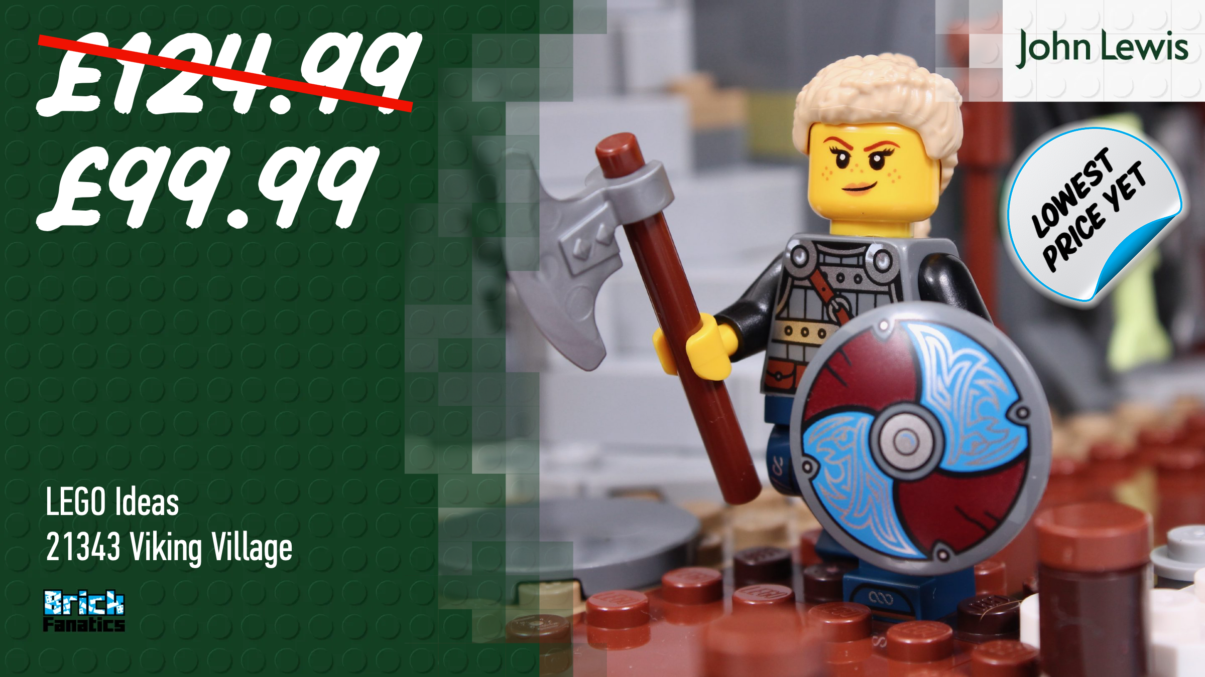 Lowest price we've seen on LEGO Ideas Viking Village