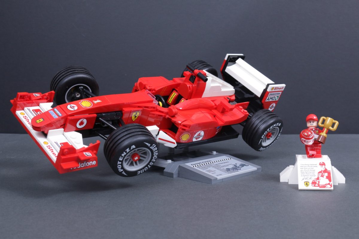 LEGO Icons Ferrari 11375 F2004 Michael Schumacher review 32 1200x800
