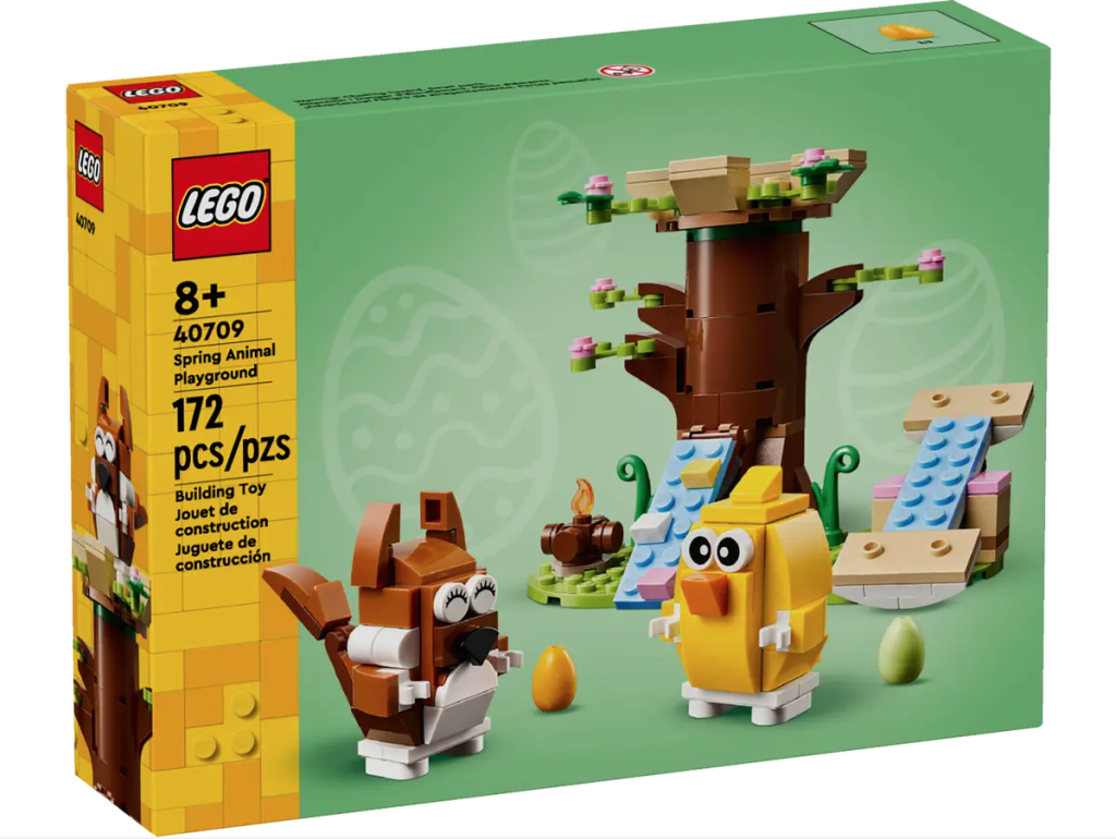 LEGO 40709 Spring Animal Playground box front 1024x770