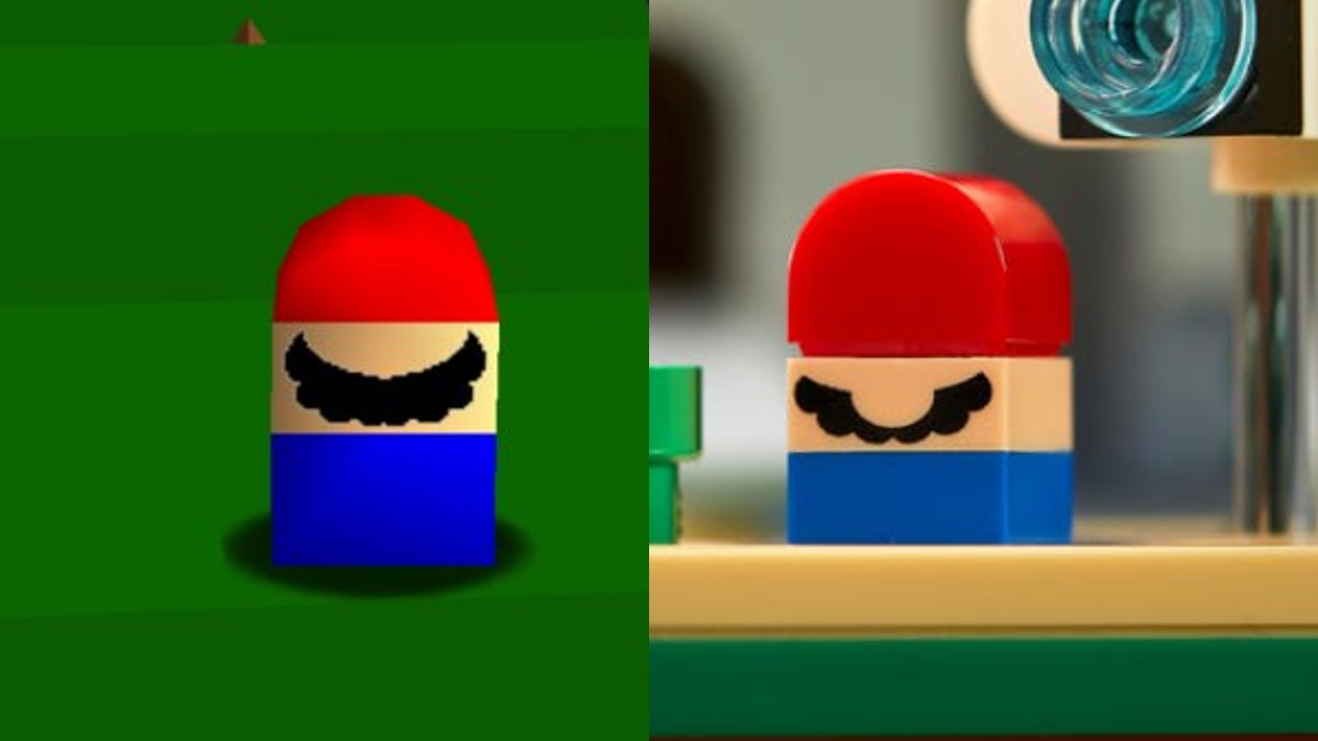You'll soon be able to play as LEGO Mario in Super Mario 64