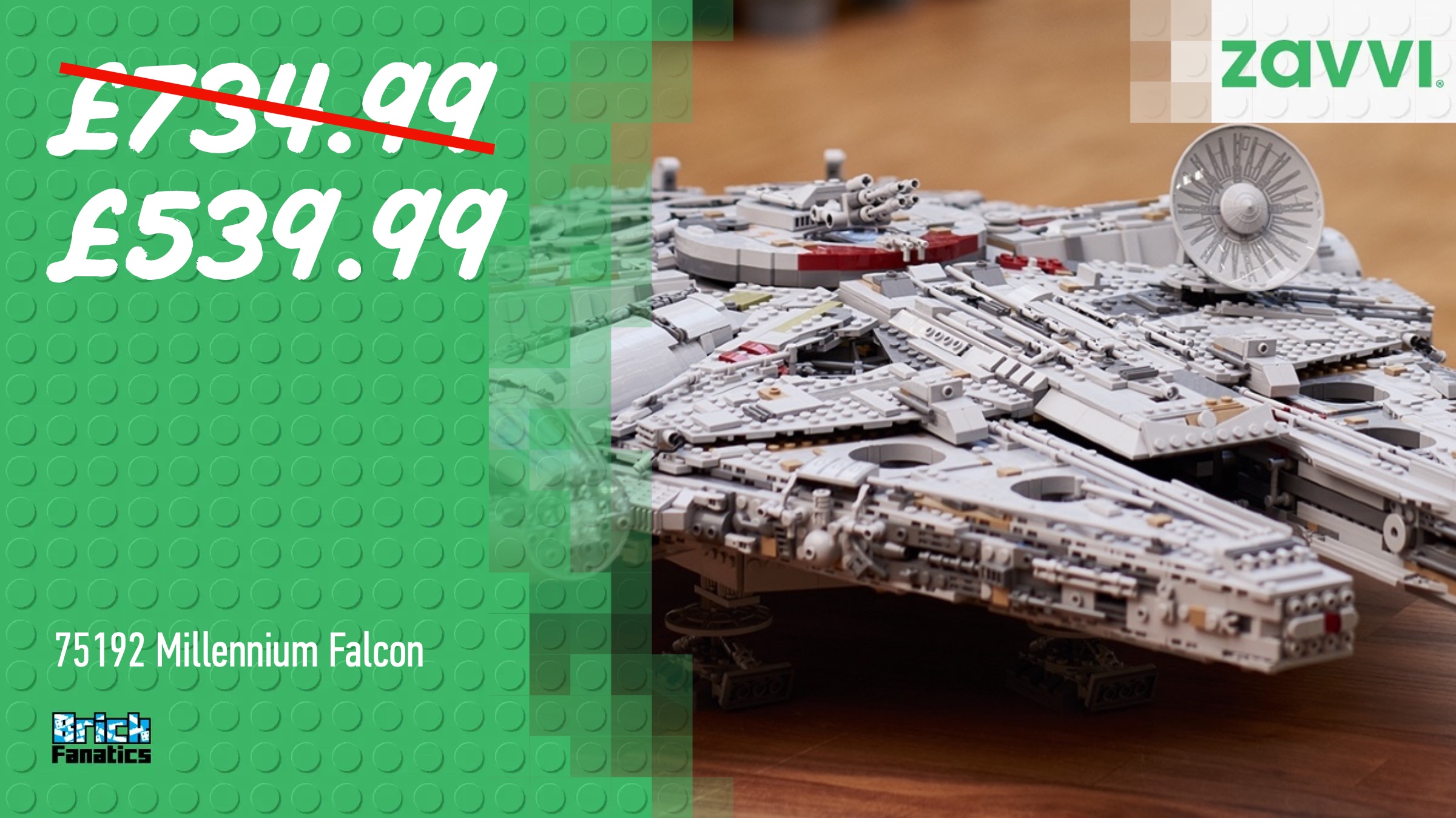 LEGO Star Wars UCS Millennium Falcon drops to lowest price since 2022