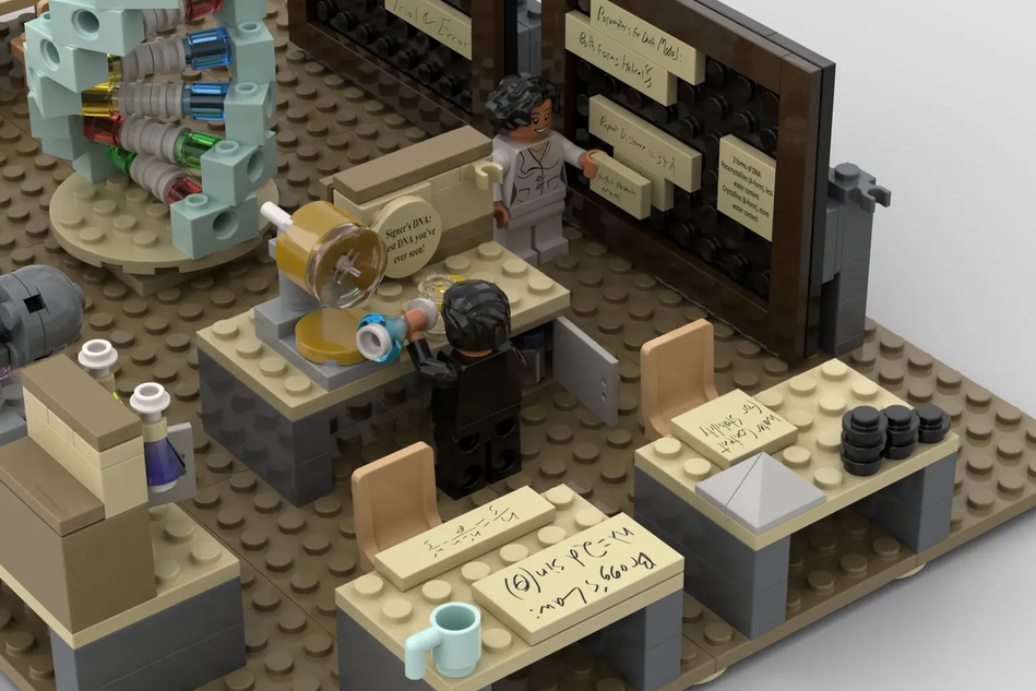 LEGO Ideas DNA 2.0 Double Helix History 6