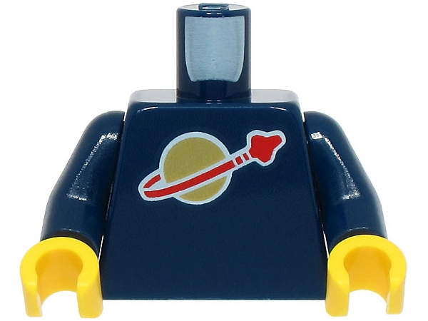 Dark blue Classic Space astronaut torso