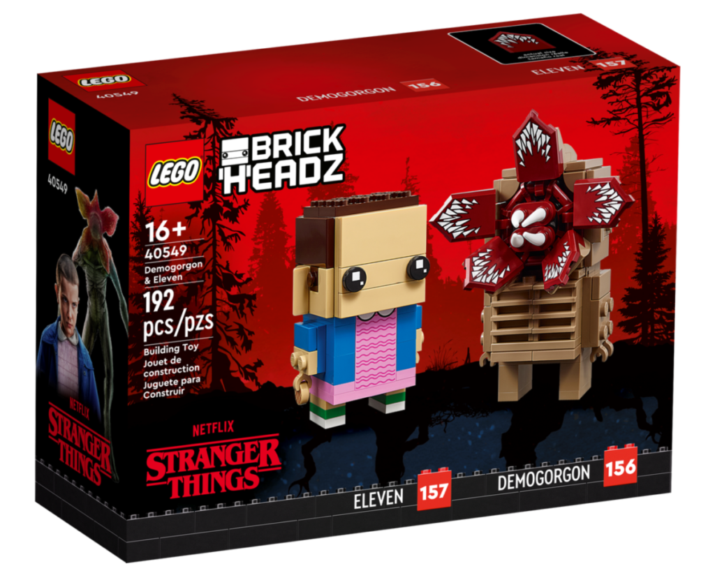 LEGO BrickHeadz 40549 Demogorgon and Eleven box 1024x831