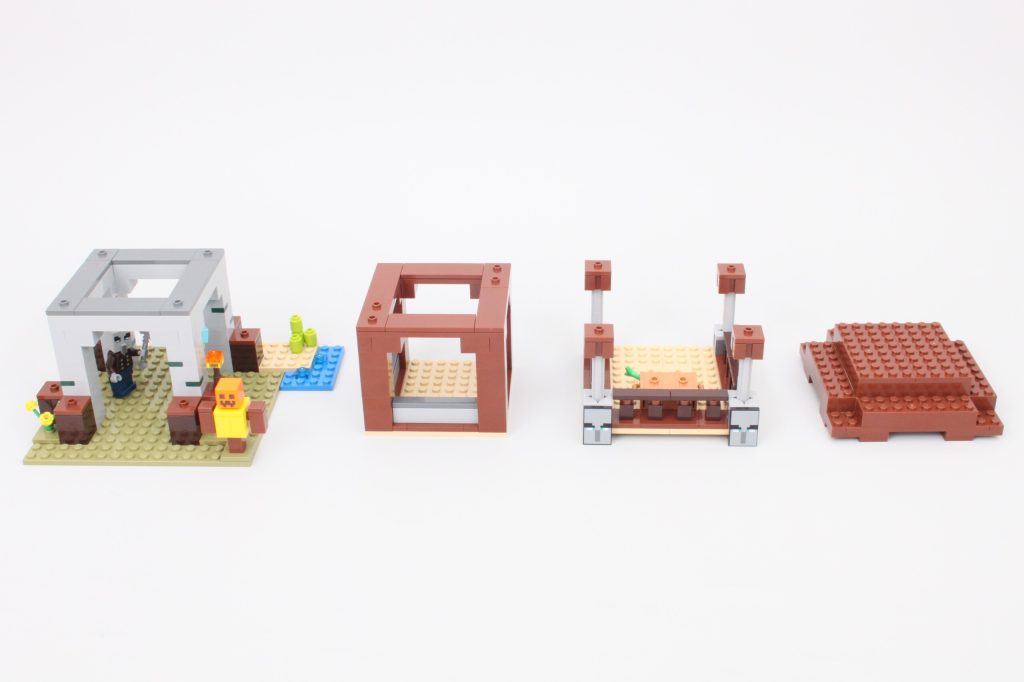 lego minecraft 21278 the pillager outpost and ravager review 9 1024x682