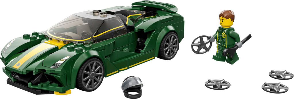 LEGO Speed Champions 76907 LOTUS EVIJA contents 1024x346