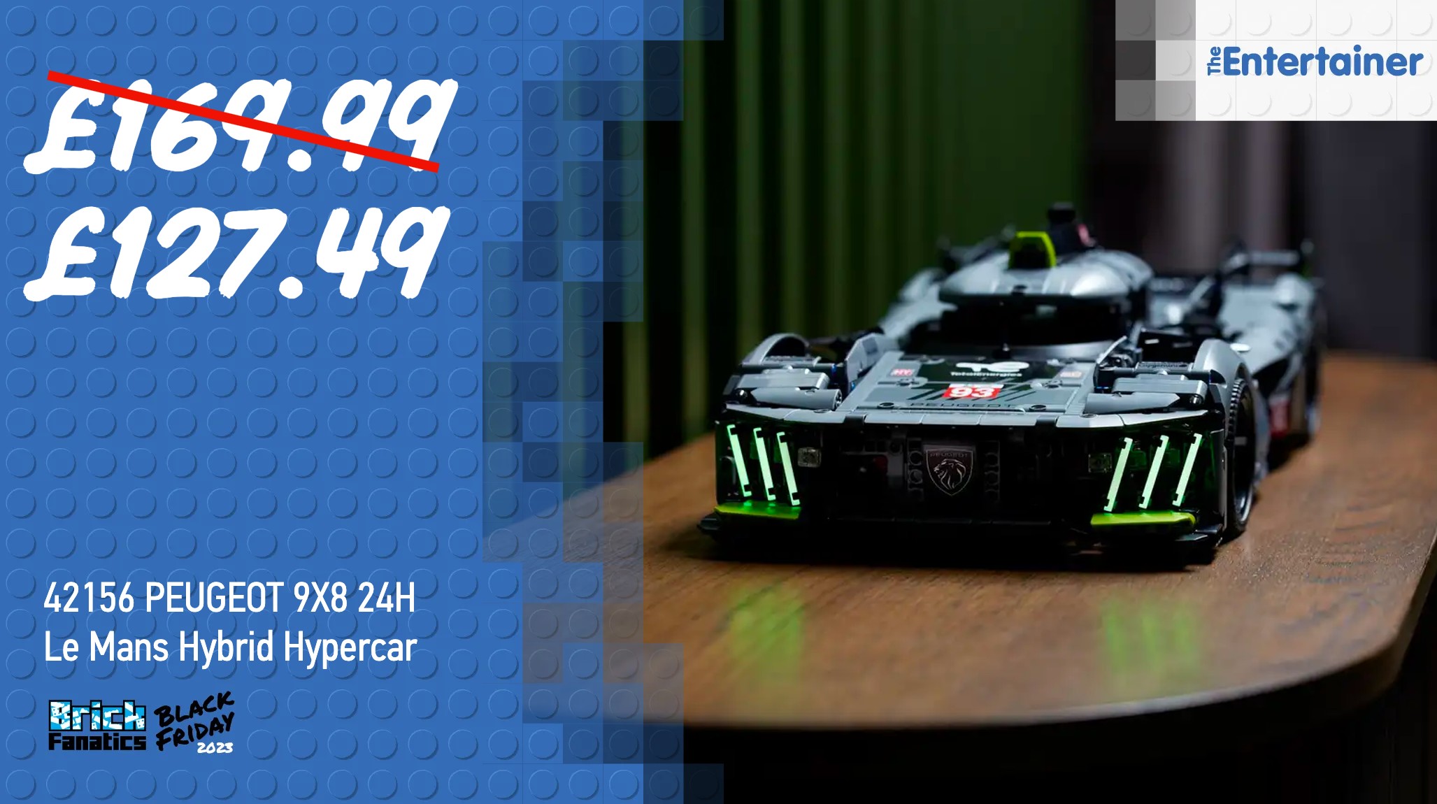 Race away with a huge saving on an iconic LEGO Technic set