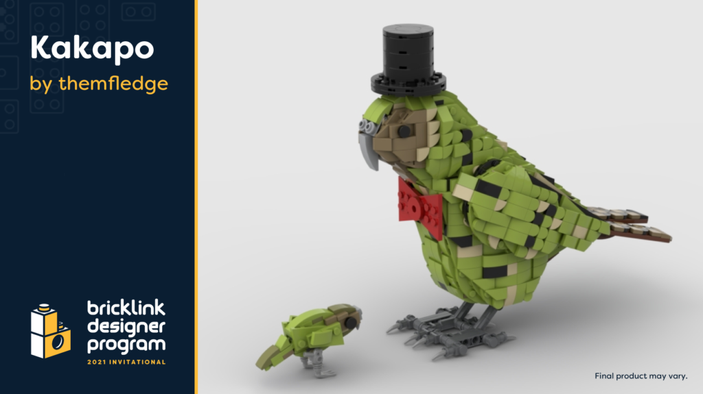 BrickLink Designer Program Kakapo
