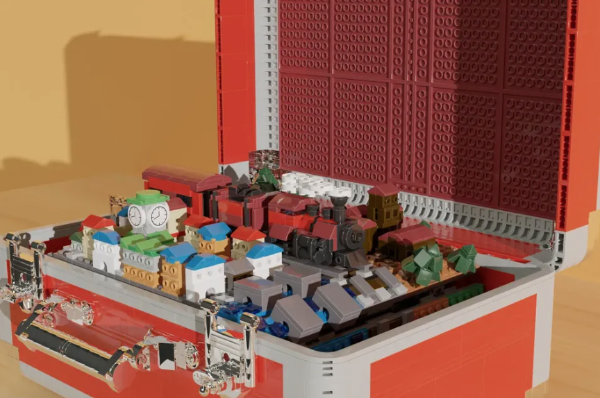 LEGO Ideas Suitcase Express 1