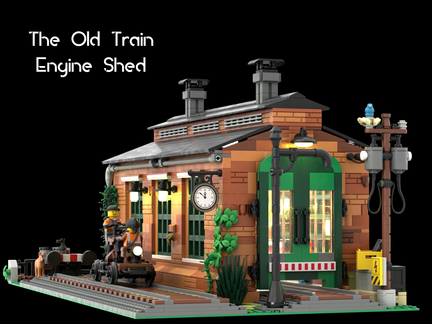 the old train engine shed 3