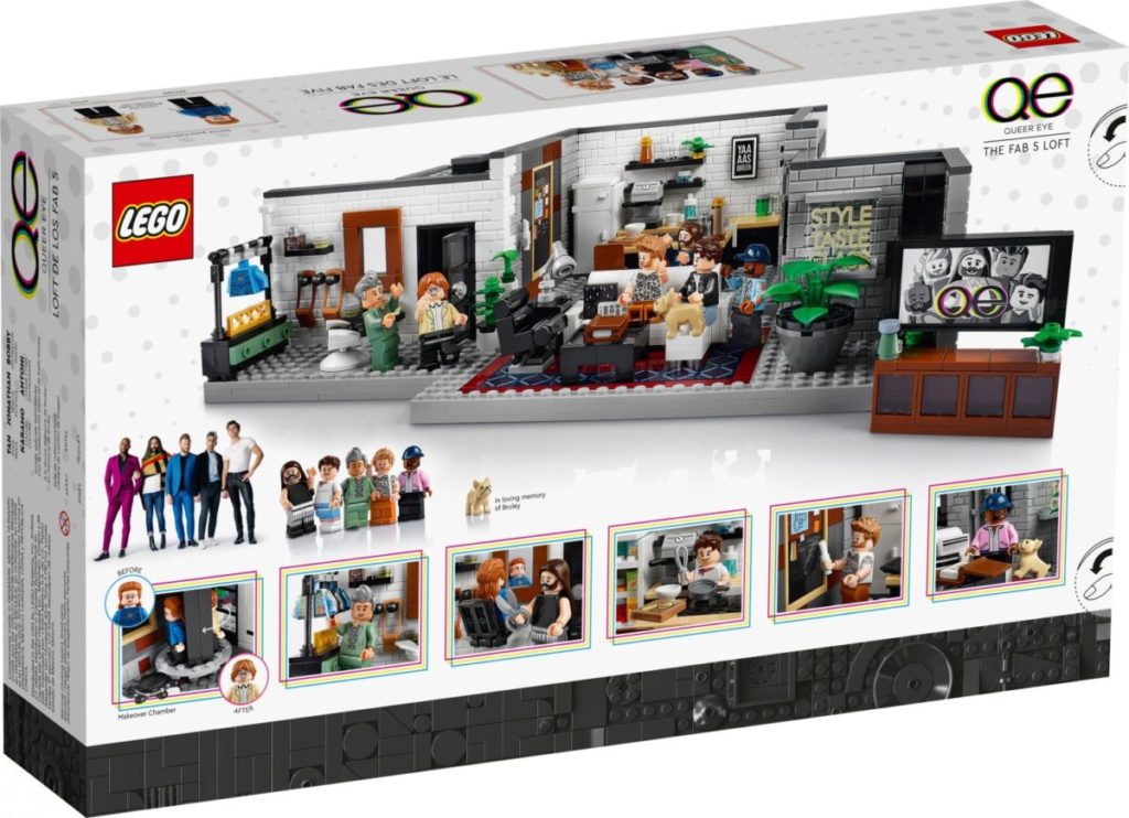 LEGO for Adults 10291 Queer Eye The Fab 5 Loft 2 1 1024x742