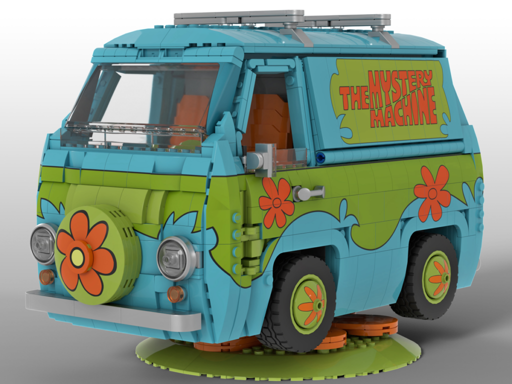 LEGO Ideas Scooby Doo Mystery Machine 1