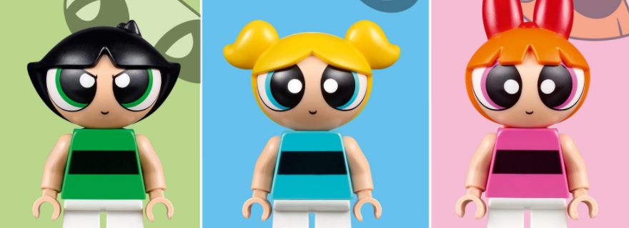 The LEGO Group belatedly announces Powerpuff Girl sets