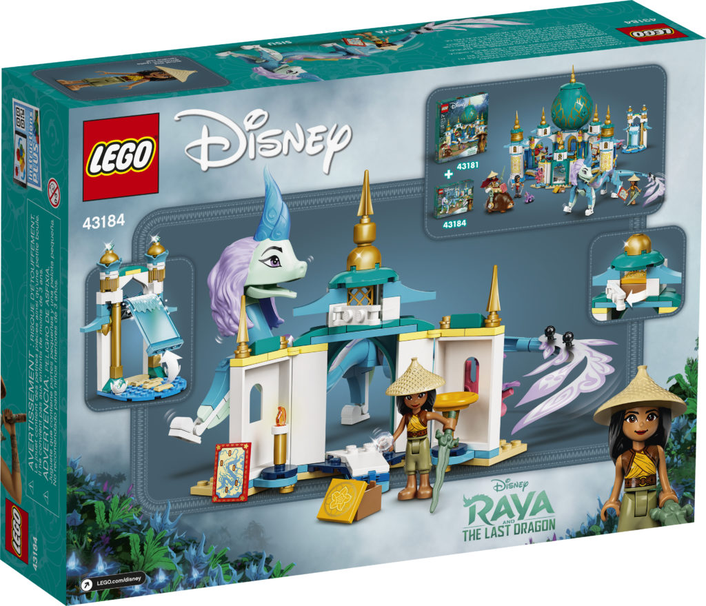 LEGO Disney 43184 Raya and Sisu Dragon 2
