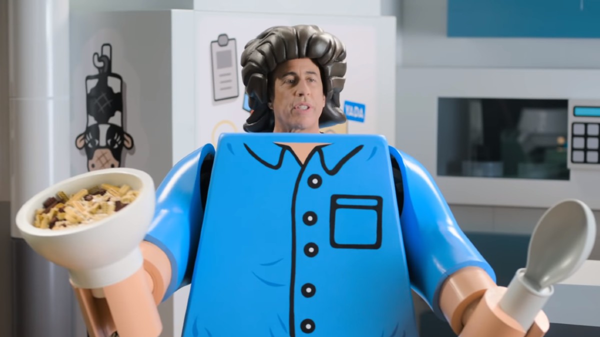 LEGO, Netflix (and Bryan Cranston) shrink down Jerry Seinfeld