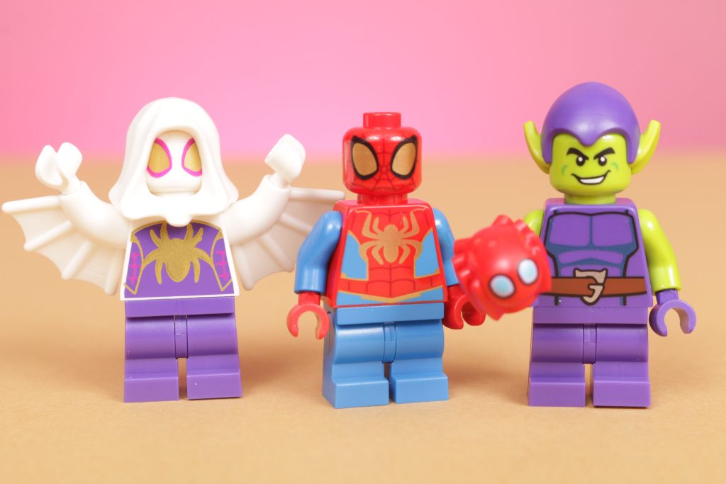 LEGO Spidey and His Amazing Friends 10794 Team Spidey Web Spinner Headquarters 10793 Spidey vs. Green Goblin and 10792 Drill Spinner Vehicle review 19 1024x683