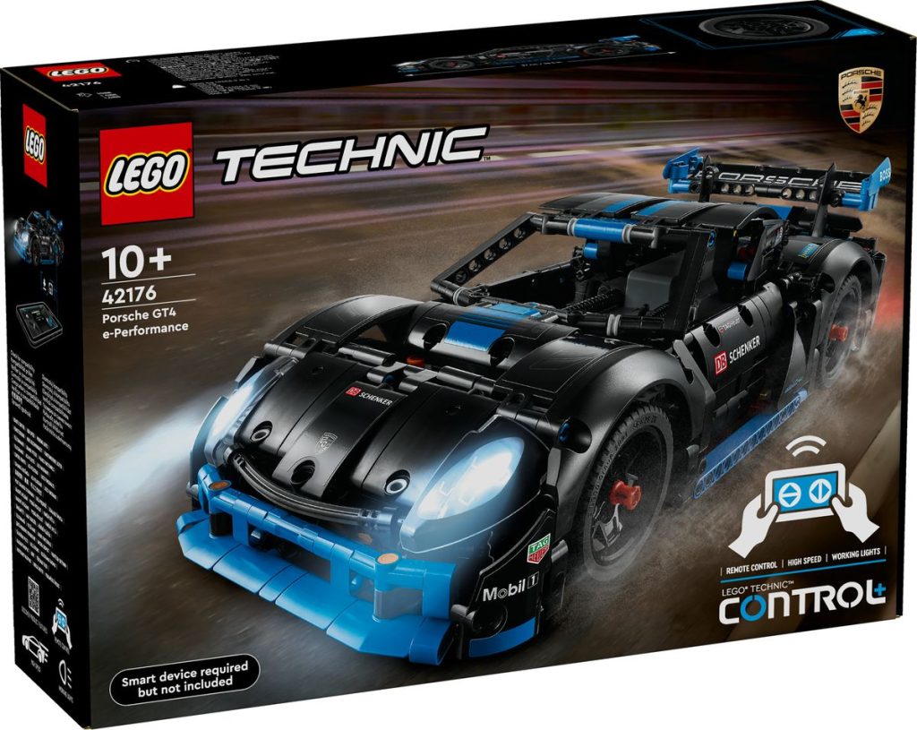 42176 LEGO Porsche GT4 e Performance Rennwagen 1024x815